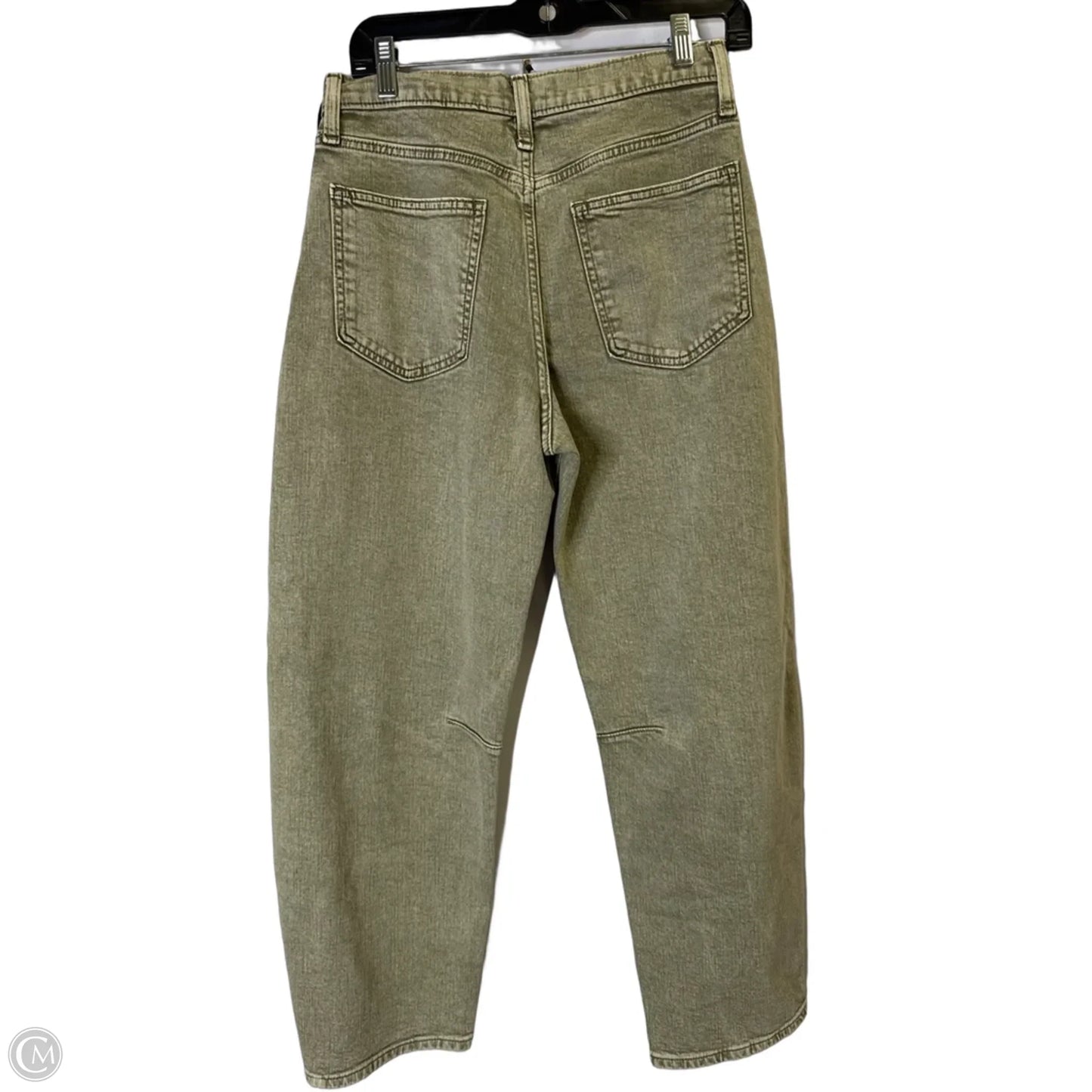 Jeans Wide Leg By Gap In Green, Size: 2