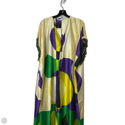 Dress Casual Midi By Zara In Multi-colored, Size: Xs