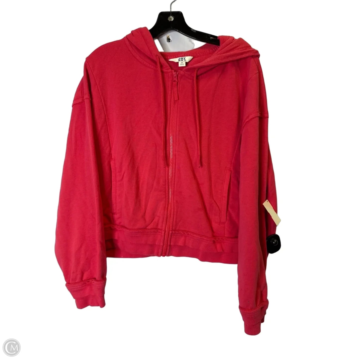 Athletic Jacket By Joy Lab In Pink, Size: M