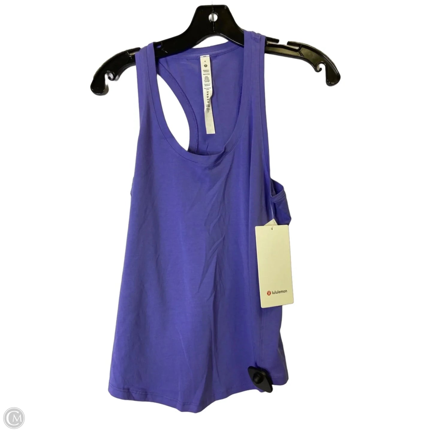 Athletic Tank Top By Lululemon In Purple, Size: 4
