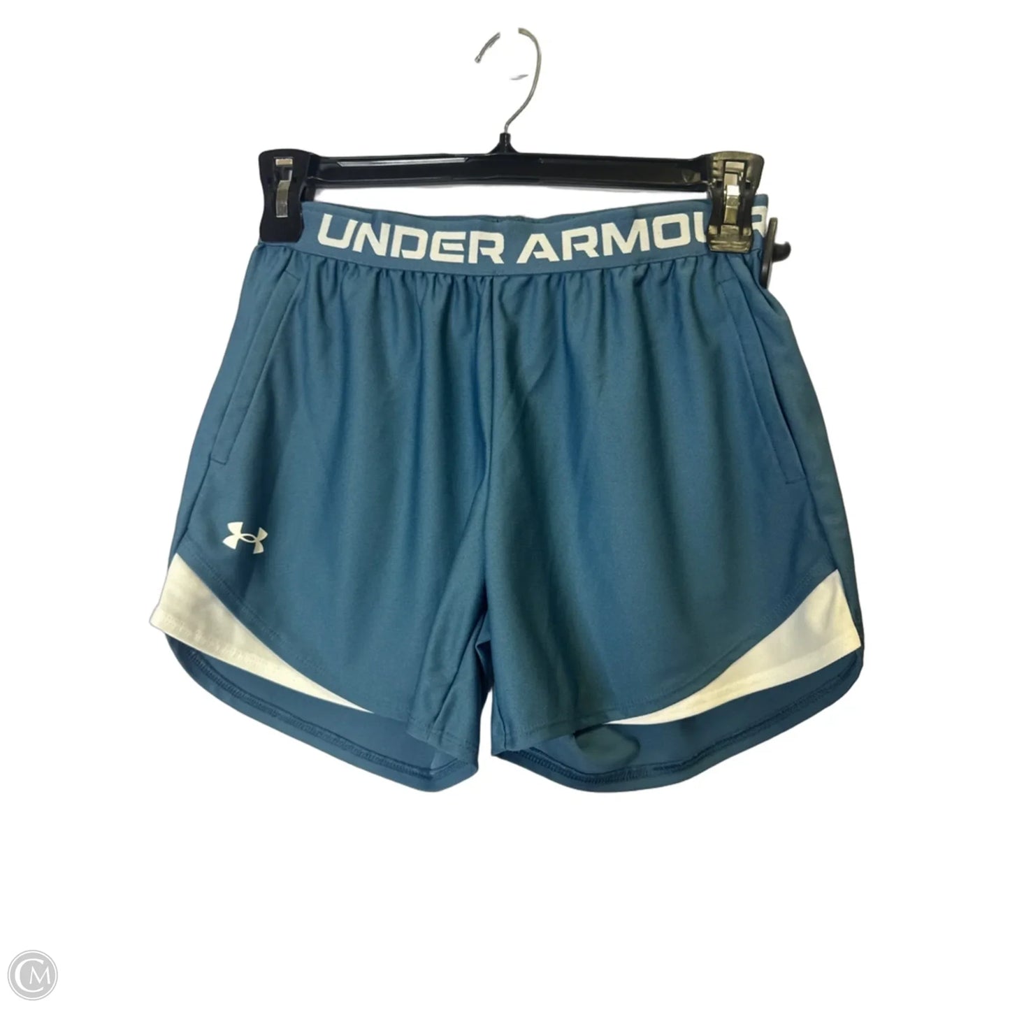 Athletic Shorts By Under Armour In Blue, Size: S