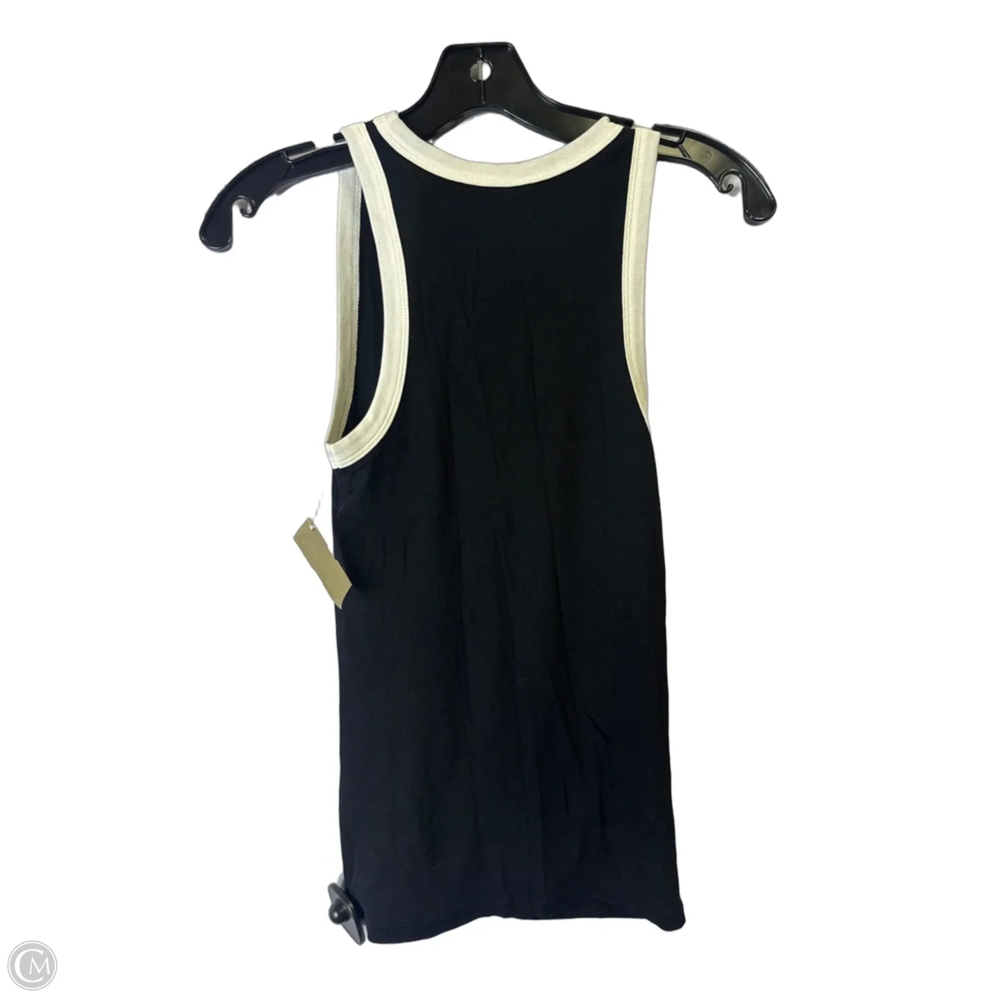 Top Sleeveless Basic By A New Day In Black & White, Size: S