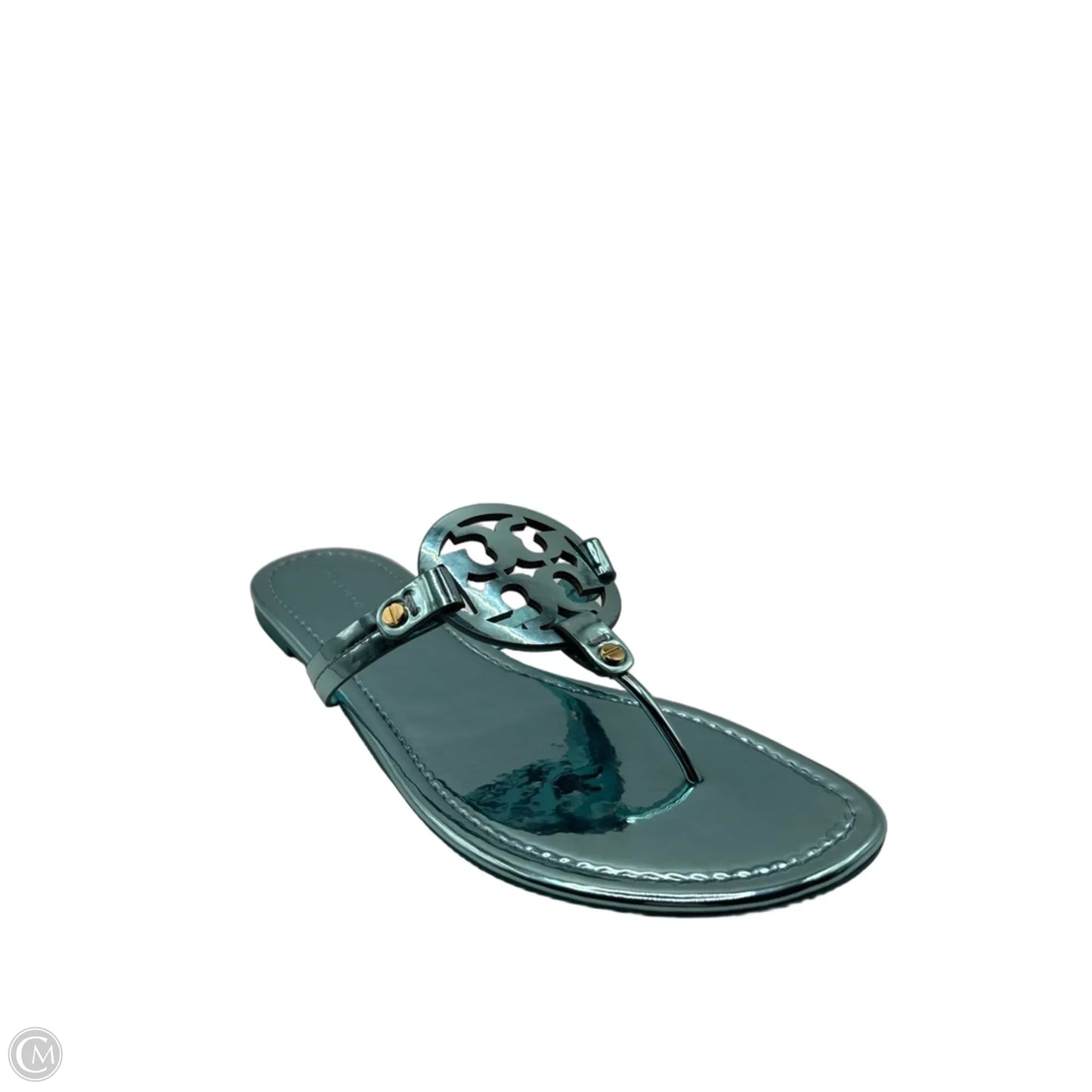 Sandals Designer By Tory Burch In Blue, Size: 11