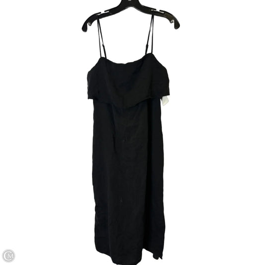 Dress Casual Midi By Anthropologie In Black, Size: 8