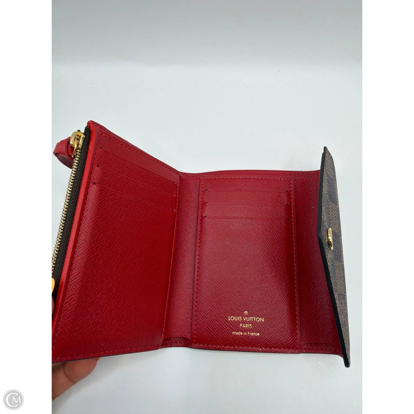 Wallet Luxury Designer By Louis Vuitton, Size: Small