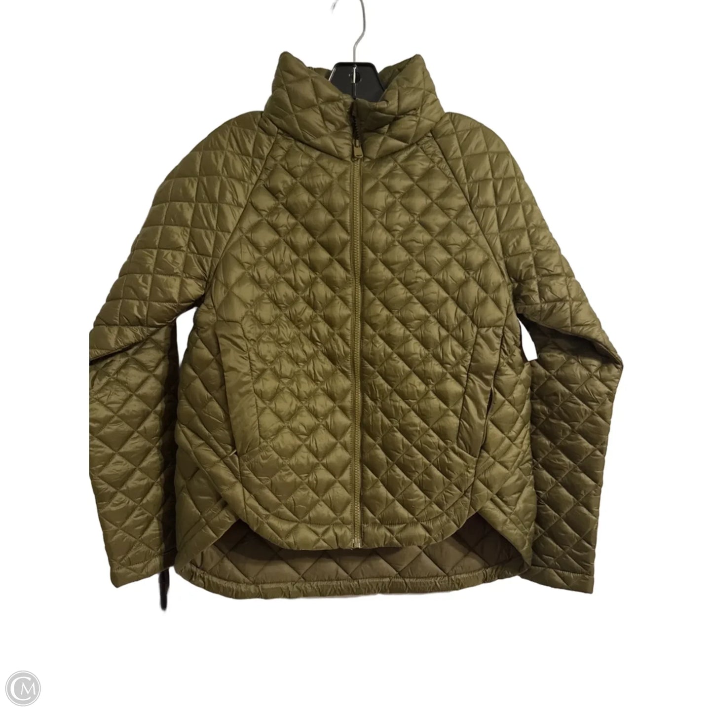 Jacket Puffer & Quilted By Athleta In Green, Size: Xs