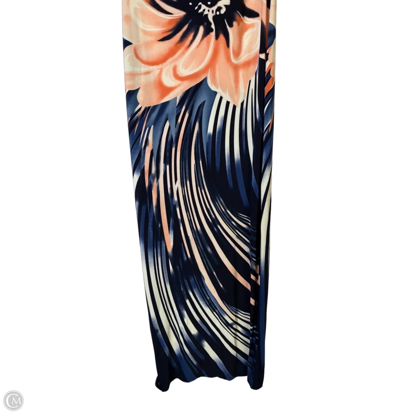 Dress Casual Maxi By Fashion Nova In Blue & Pink, Size: L
