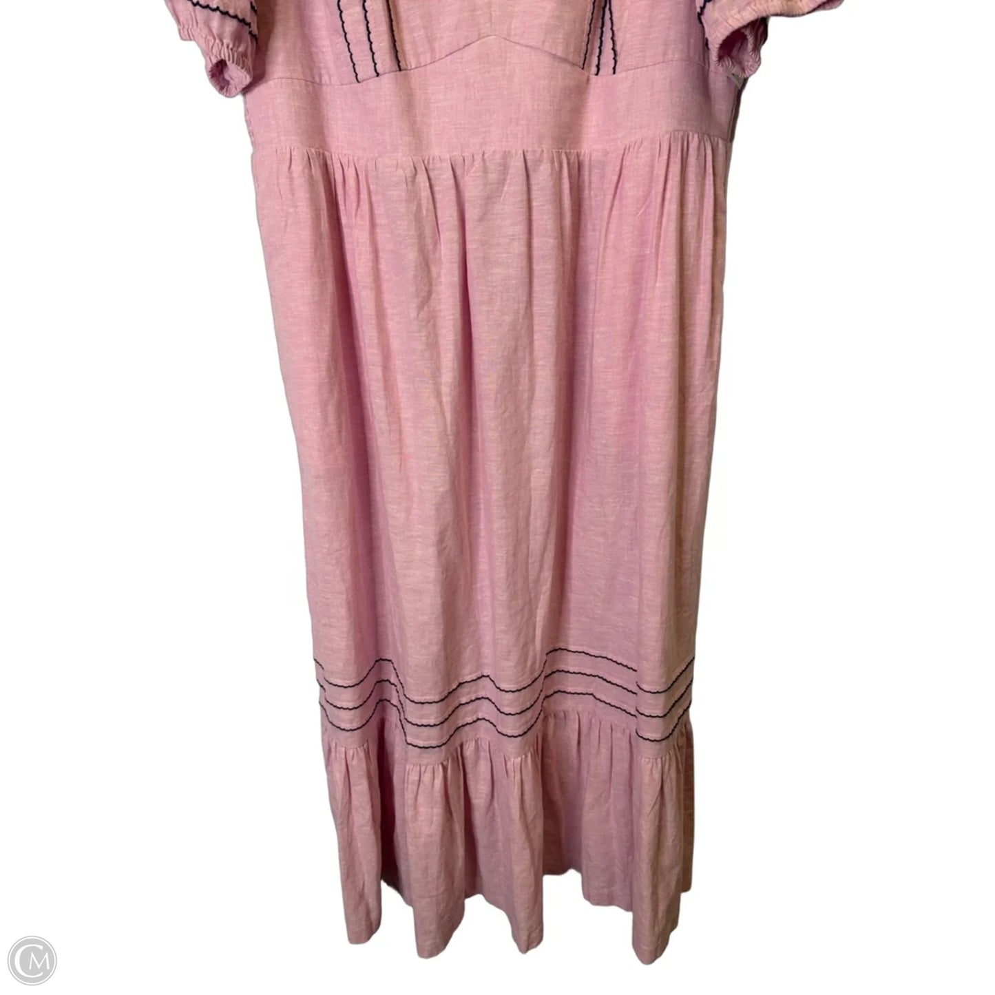 Dress Casual Maxi By Boden In Pink, Size: 20