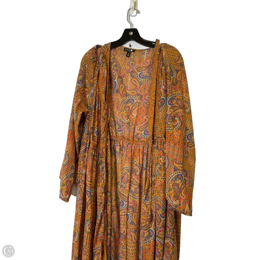 Kimono By Jessica Simpson In Orange, Size: 2x