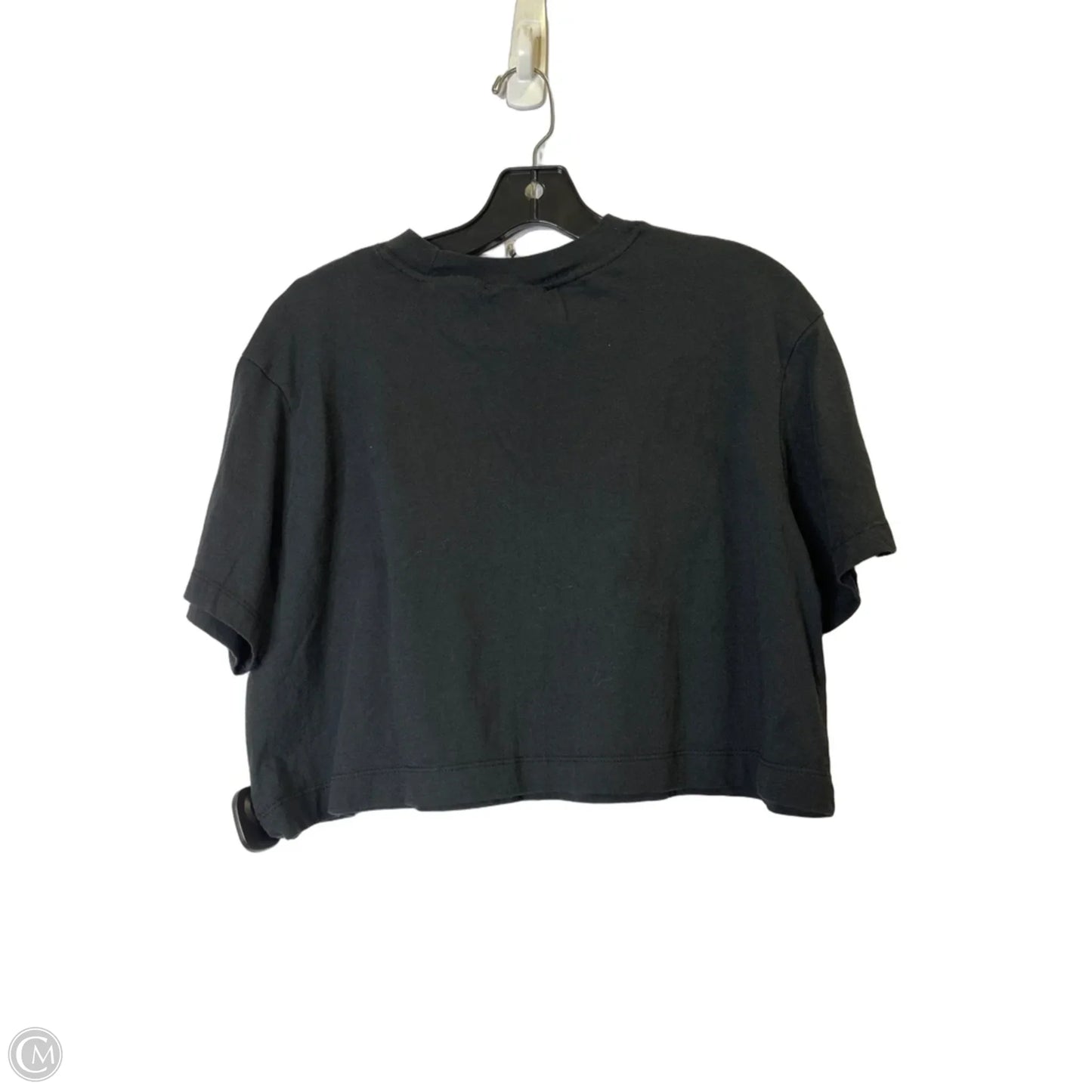 Athletic Top Short Sleeve By Nike Apparel In Black, Size: S