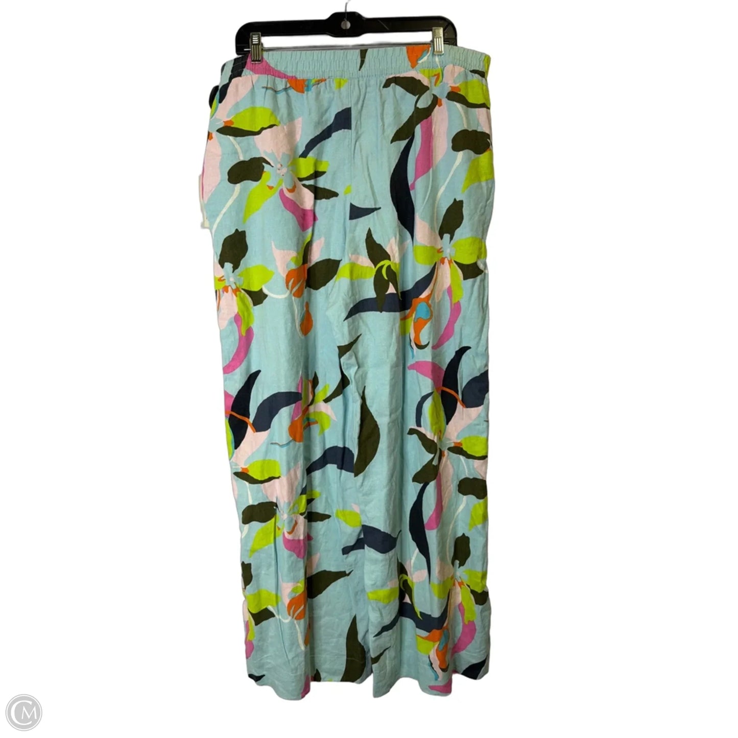 Pants Wide Leg By A New Day In Blue, Size: Xl