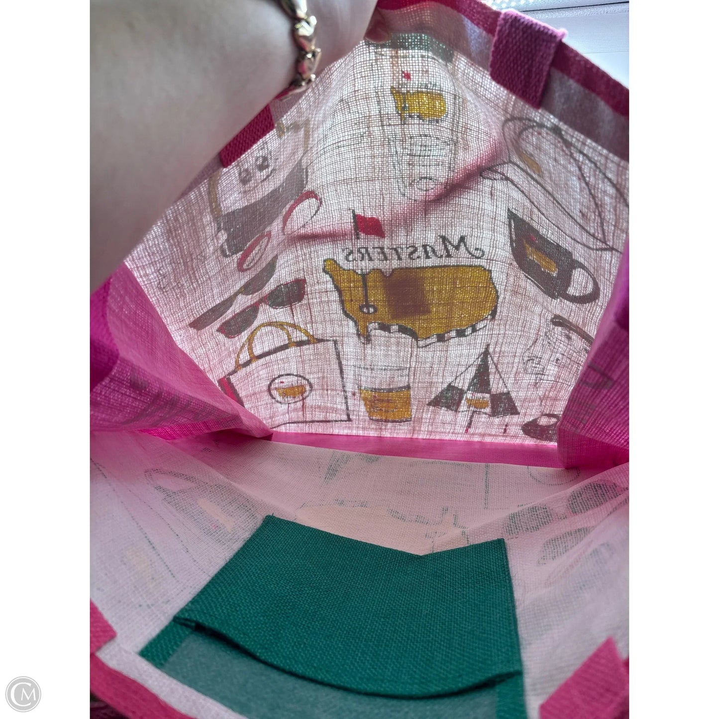 Tote By Clothes Mentor, Size: Large