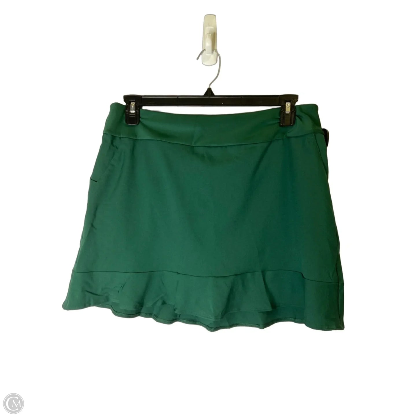 Athletic Skirt By Adidas In Green, Size: L