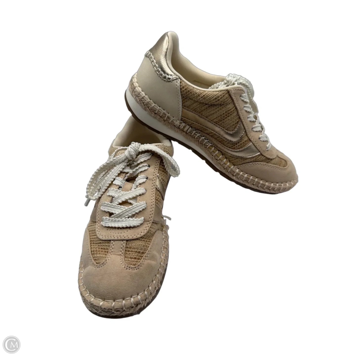 Shoes Sneakers By Universal Thread In Cream, Size: 6