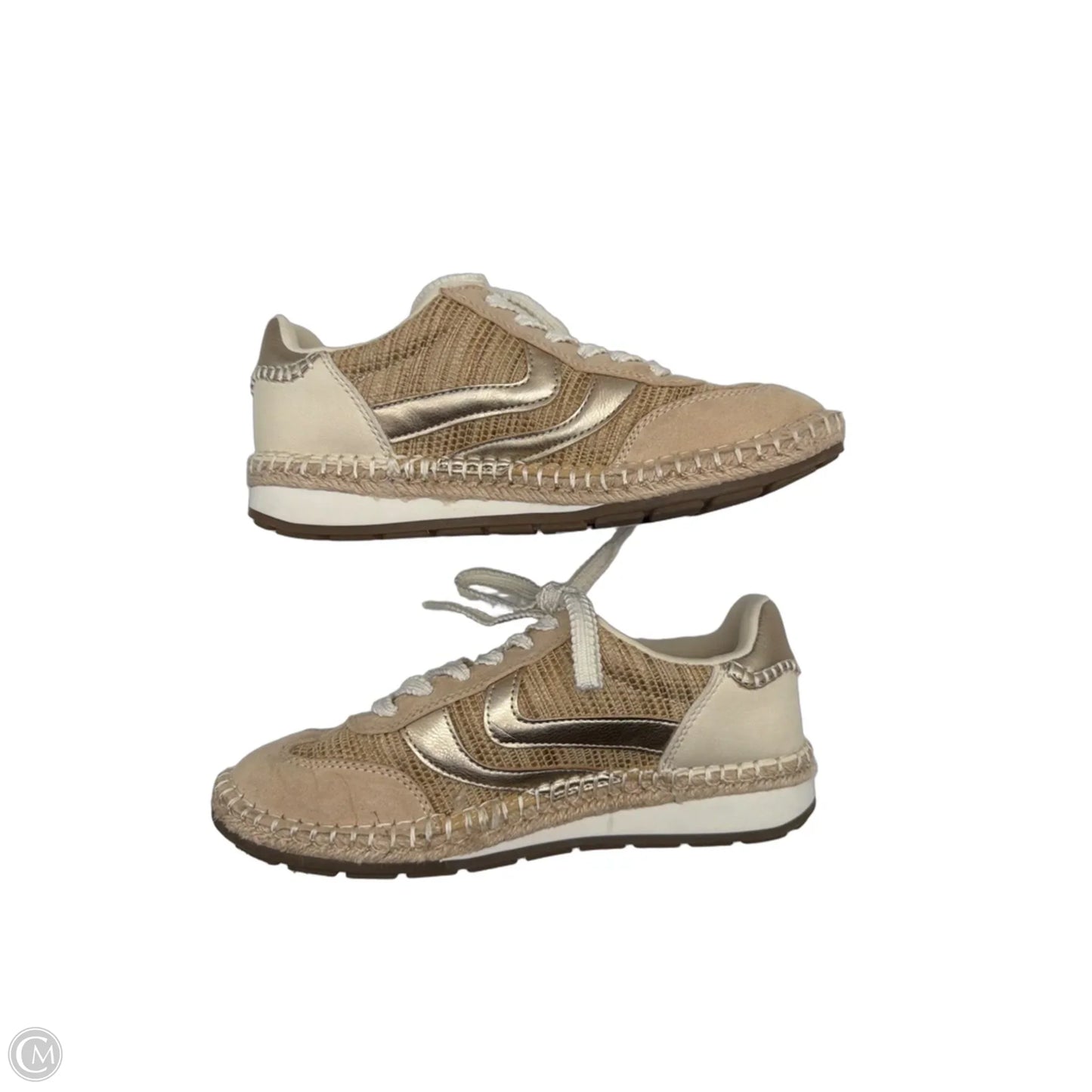 Shoes Sneakers By Universal Thread In Cream, Size: 6