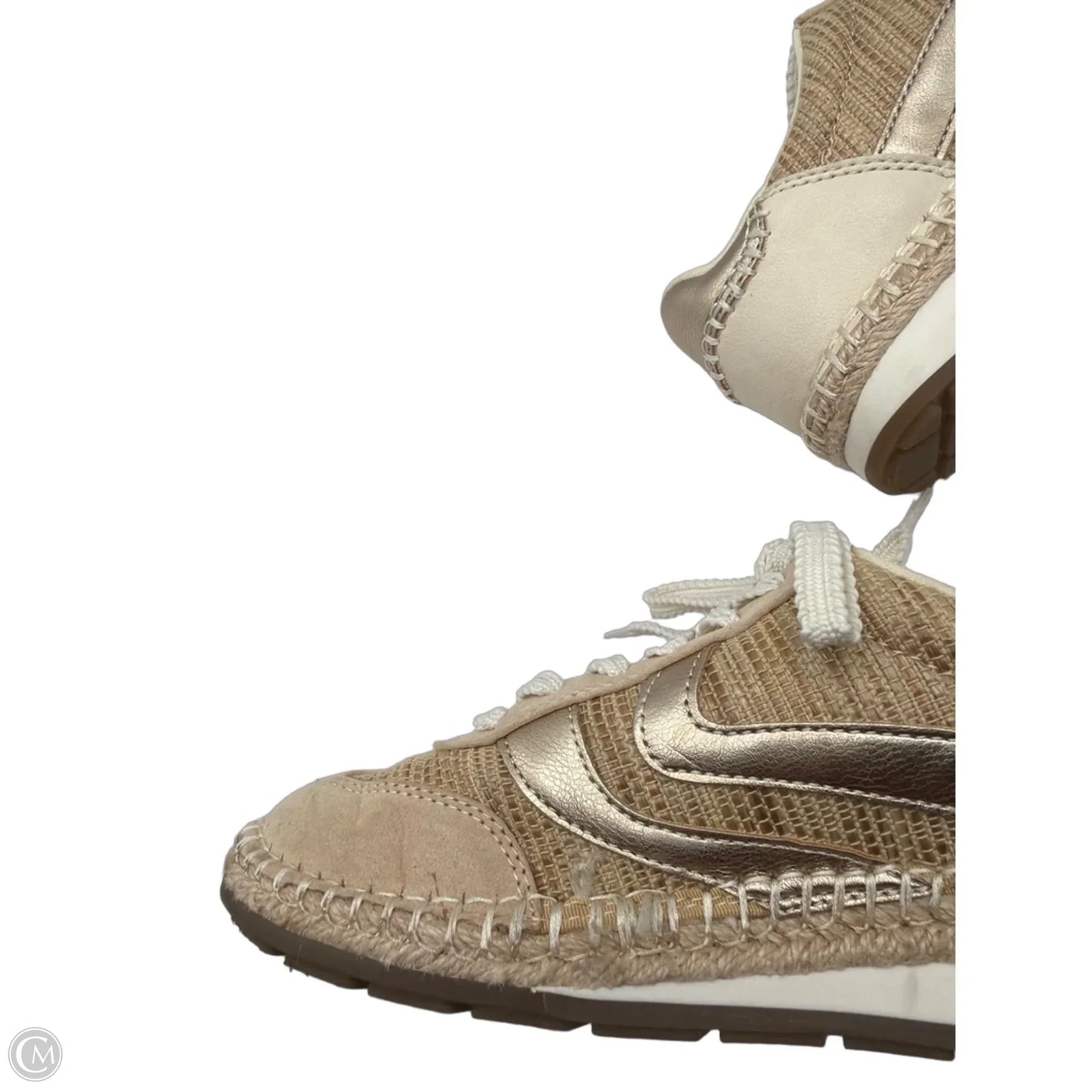 Shoes Sneakers By Universal Thread In Cream, Size: 6