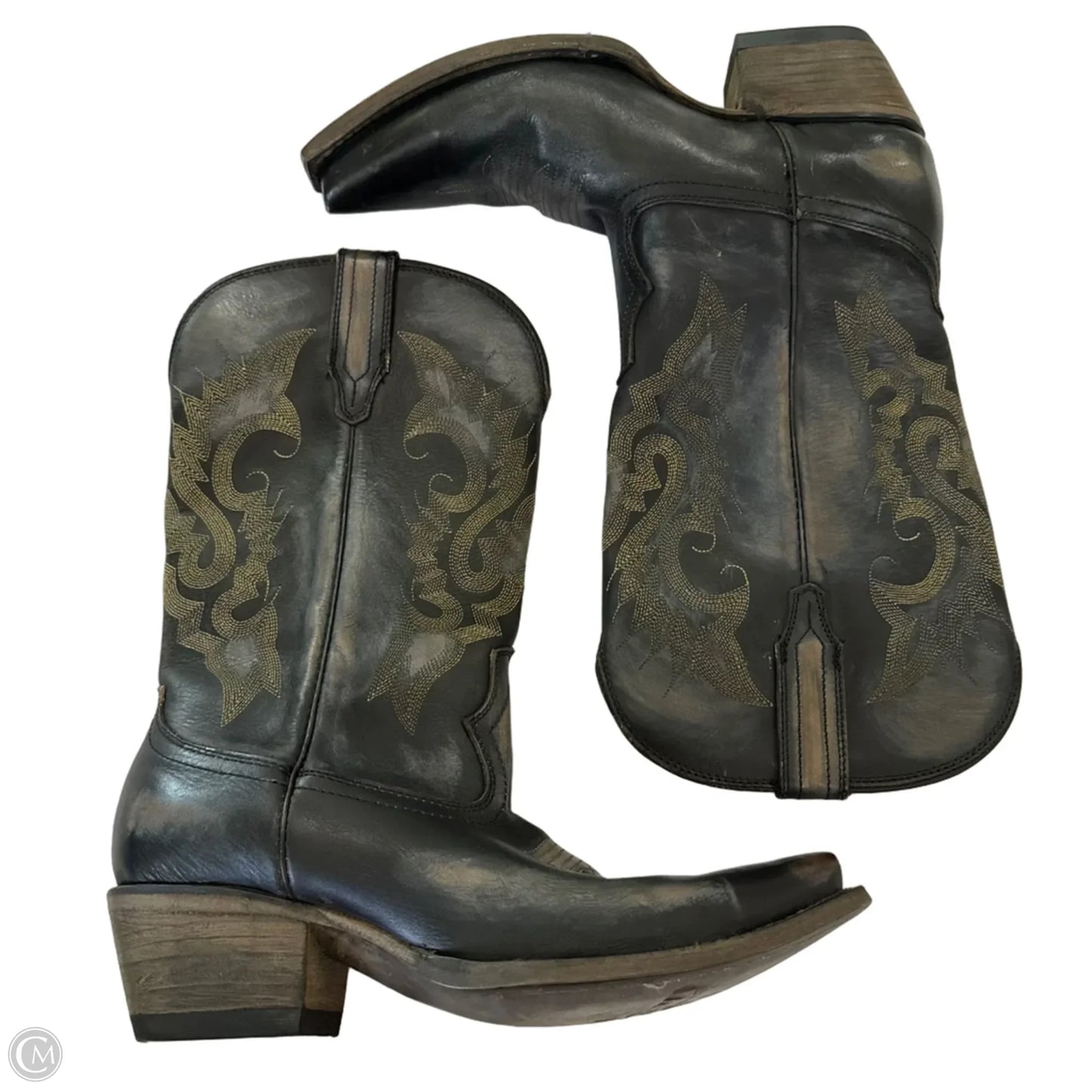 Boots Western By Freebird In Black, Size: 8