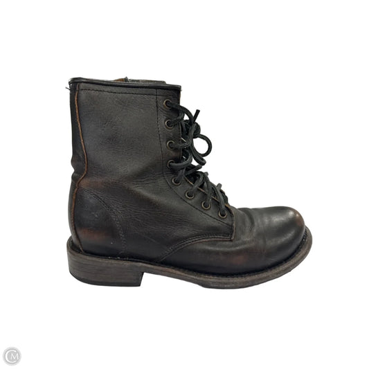 Boots Combat By Freebird In Brown, Size: 8