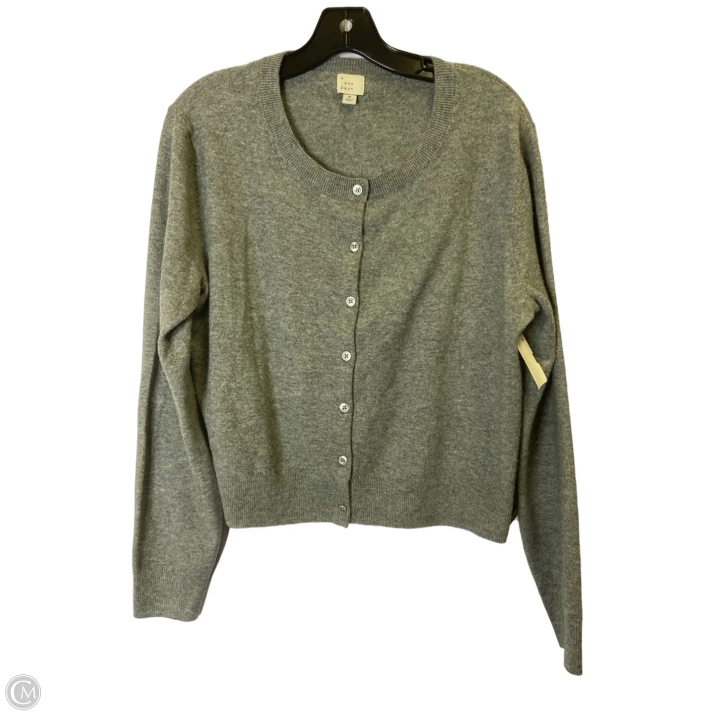 Cardigan By A New Day In Grey, Size: M