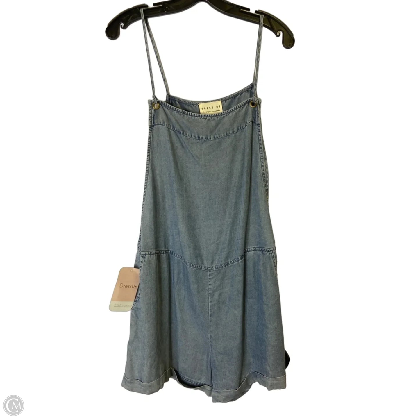Shortalls By Dress Up In Blue Denim, Size: L