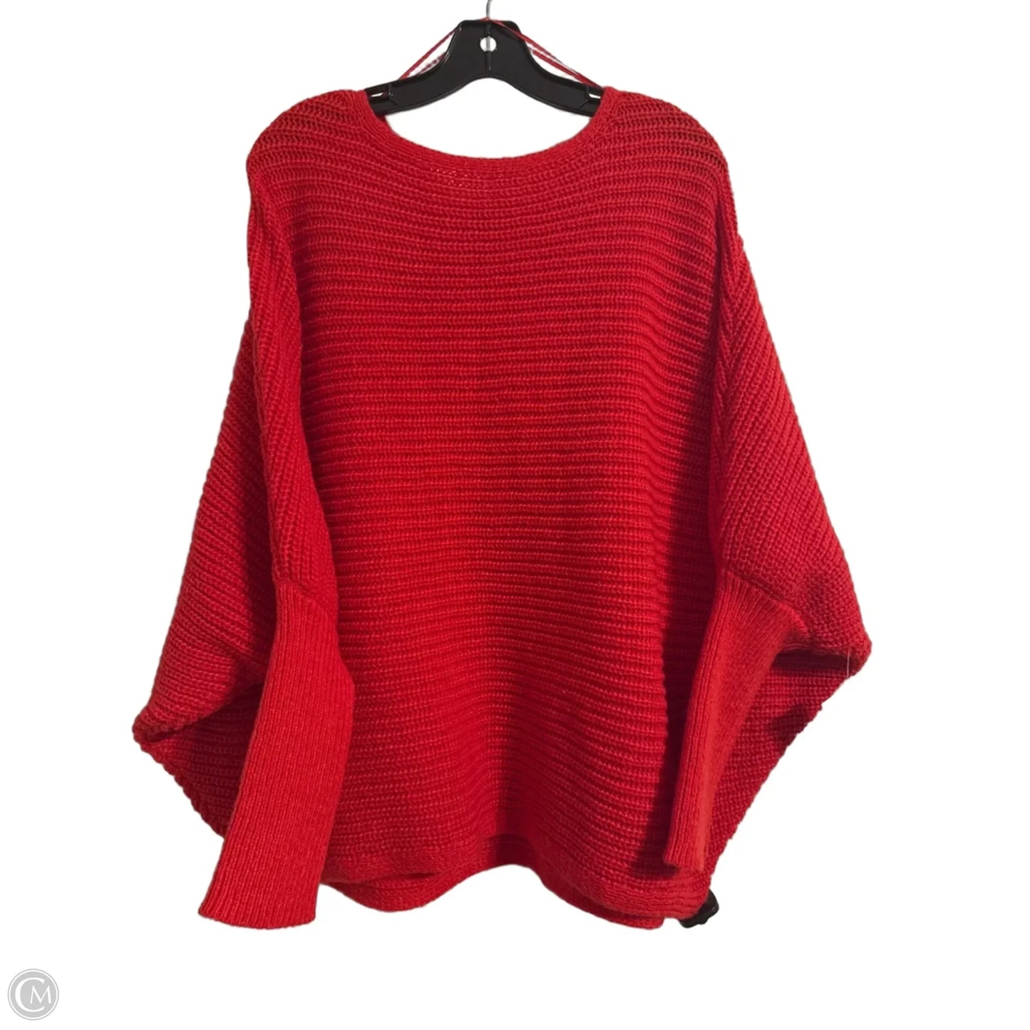 Sweater By Clothes Mentor In Red, Size: M