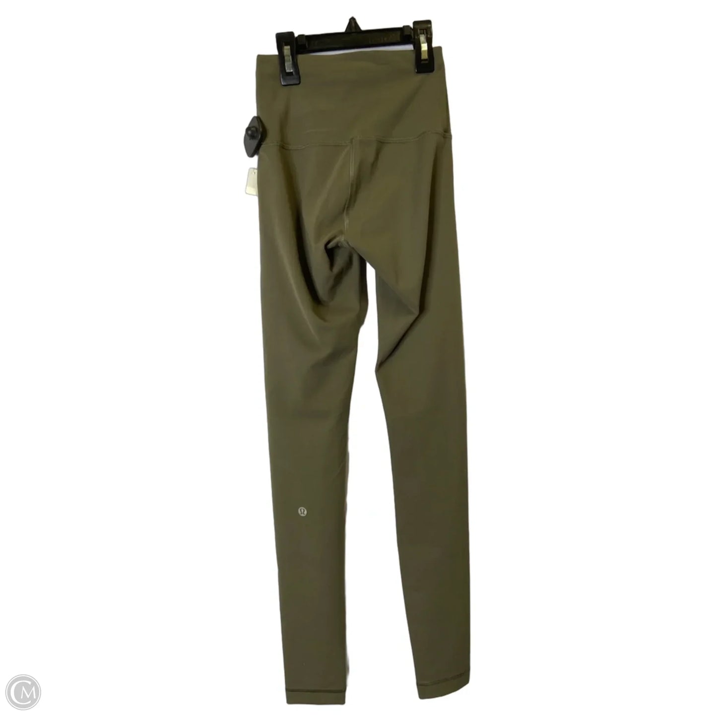 Athletic Leggings By Lululemon In Green, Size: 2