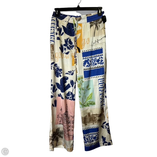 Pants Wide Leg By Joie In Multi-colored, Size: M