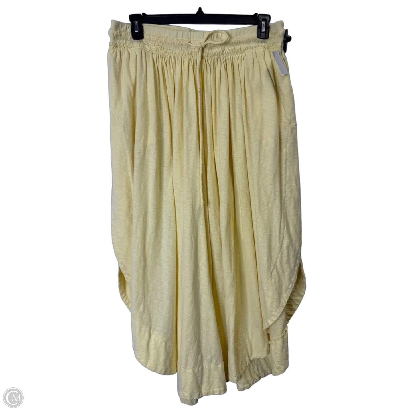 Pants Wide Leg By Free People In Yellow, Size: L
