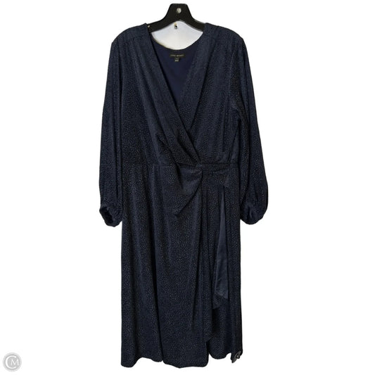 Dress Party Short By Lane Bryant In Blue, Size: 16