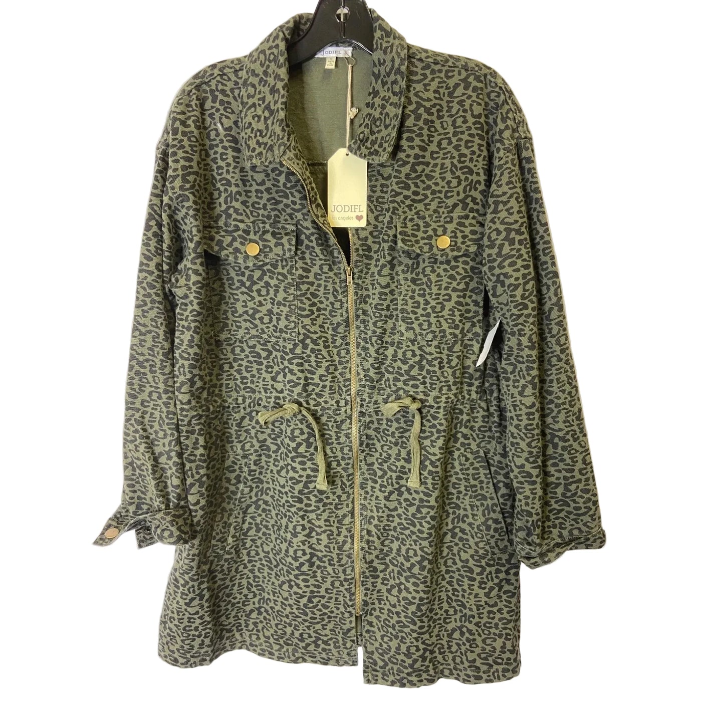 Jacket Other By Jodifl In Animal Print, Size: S