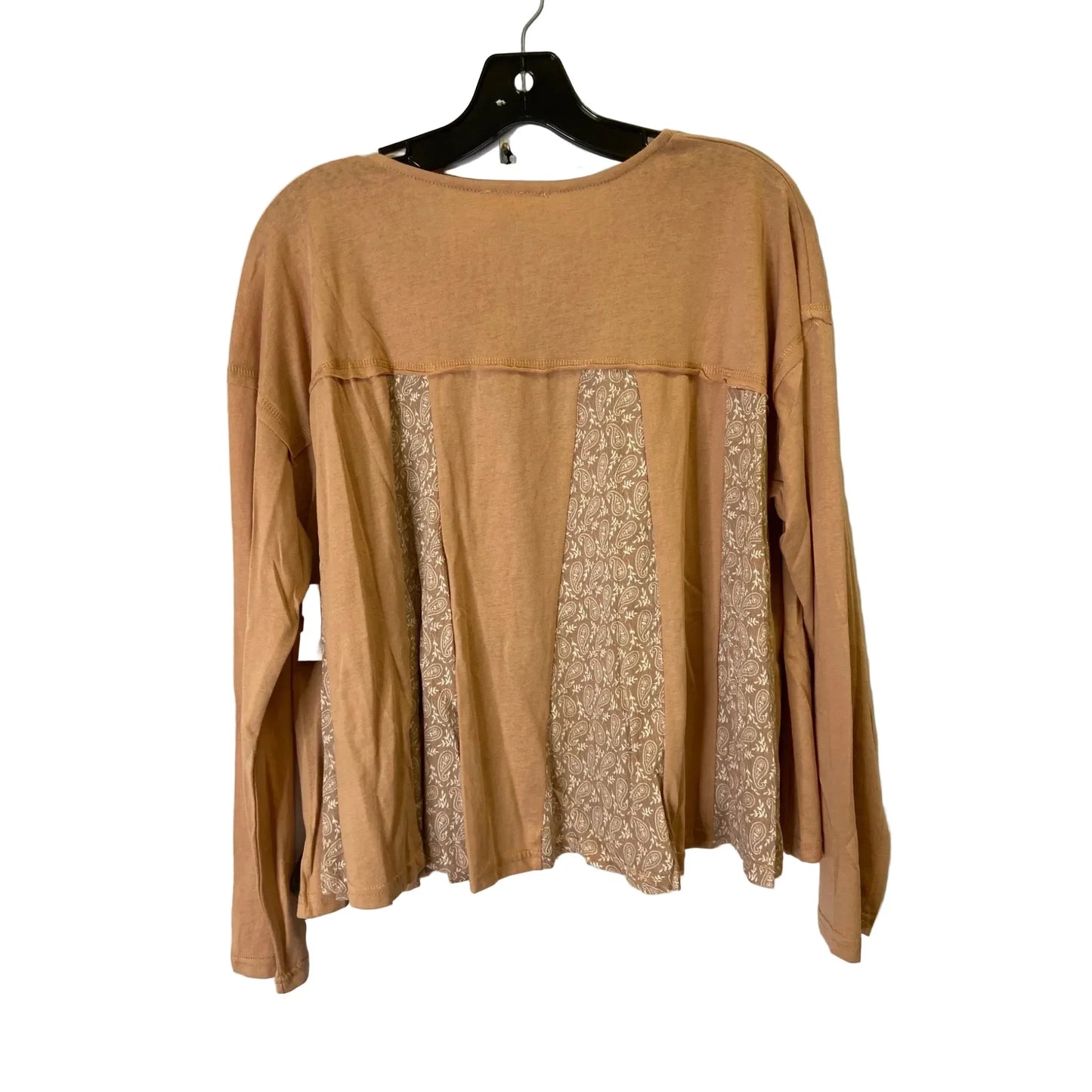 Top Long Sleeve By Easel In Pink, Size: M