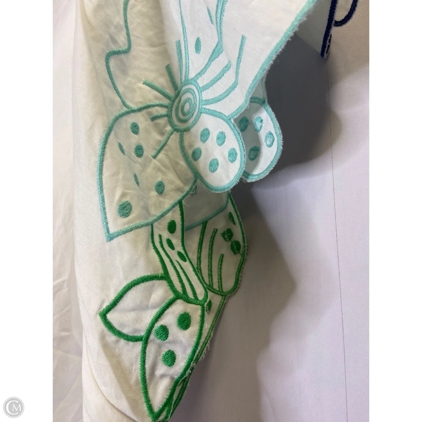 Top Short Sleeve By Oddi In White, Size: M