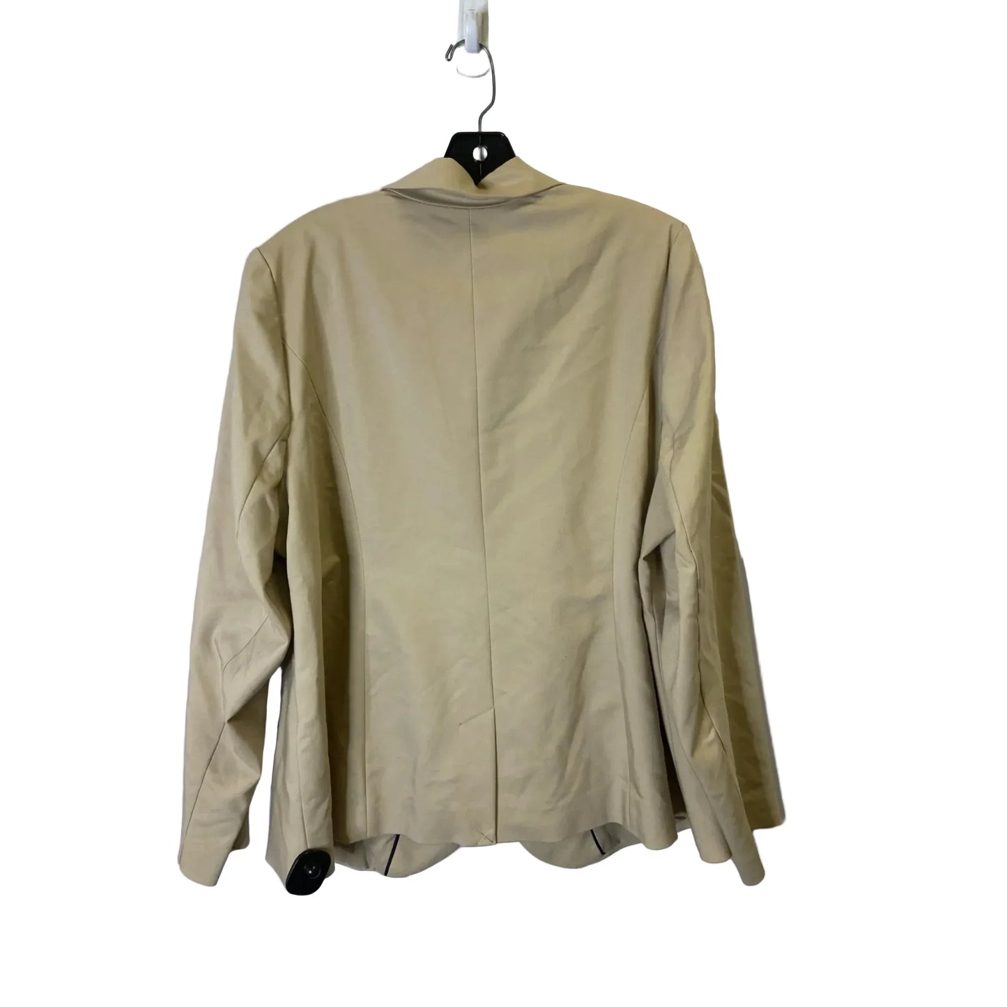 Blazer By Lane Bryant In Tan, Size: 22