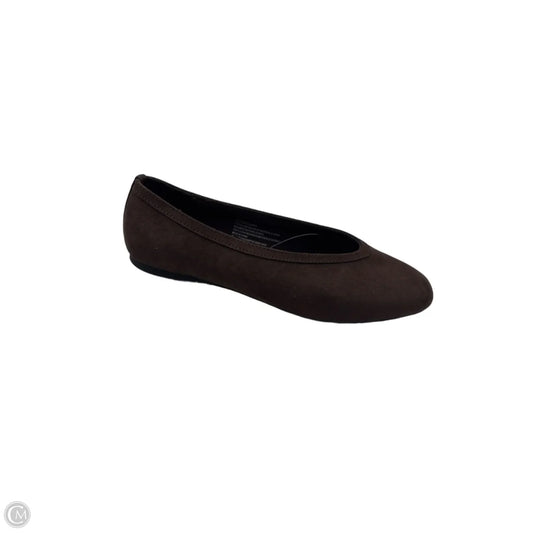 Shoes Flats By A New Day In Brown, Size: 9.5