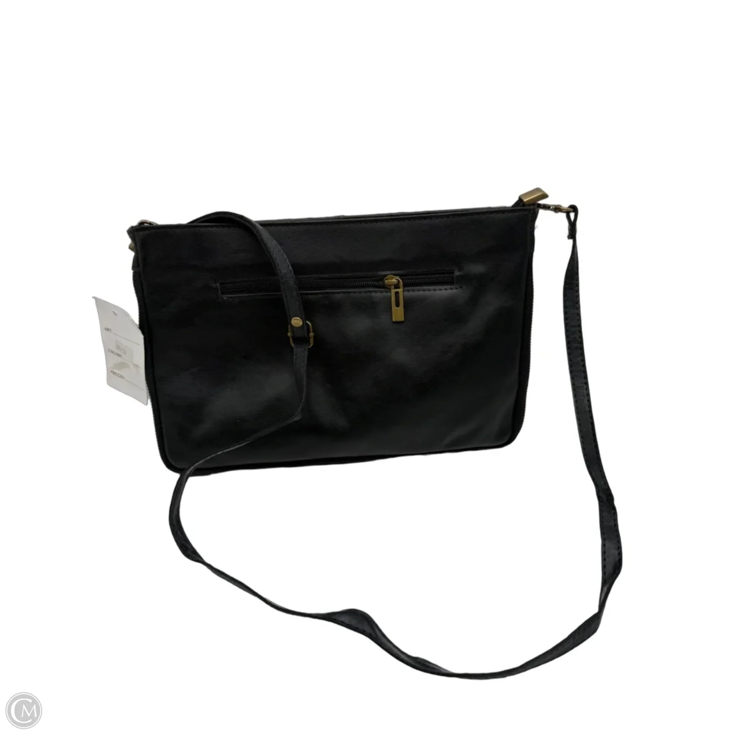 Crossbody Leather By Clothes Mentor, Size: Medium