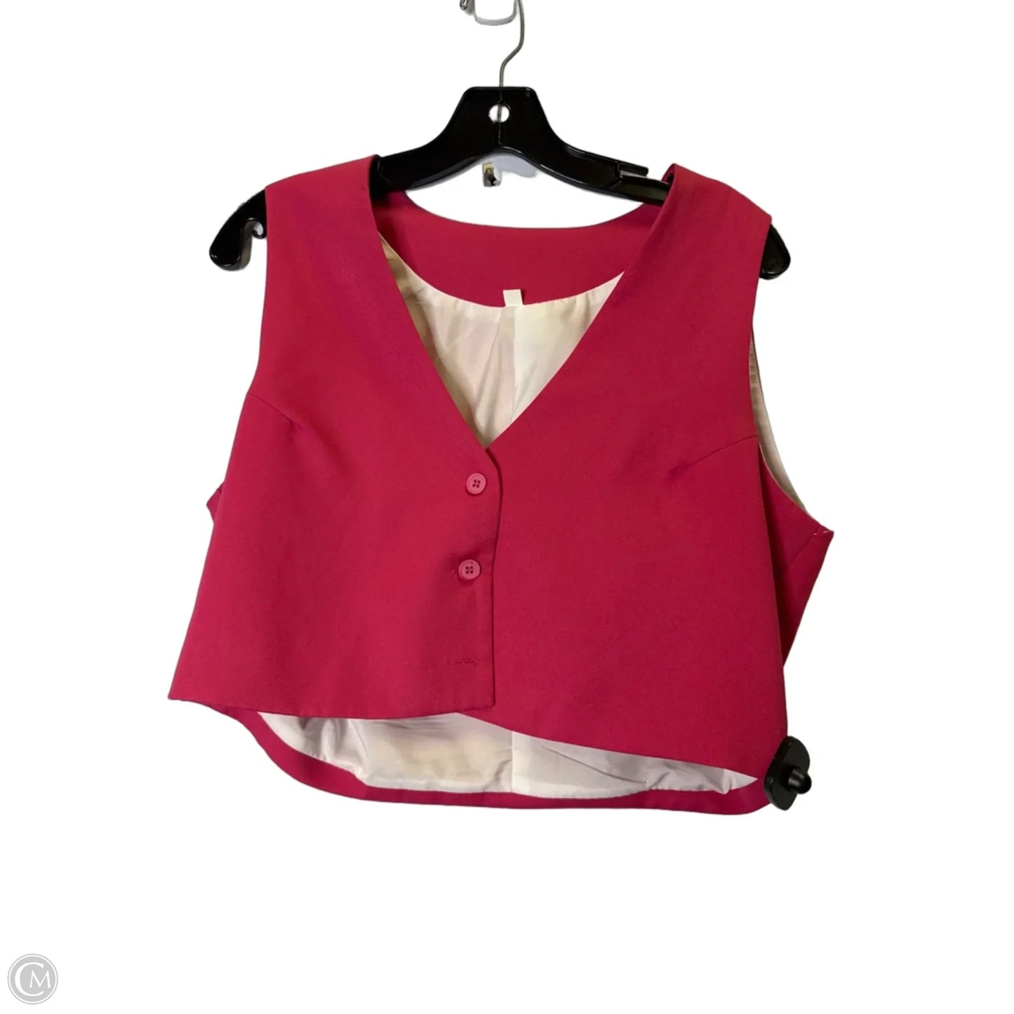 Vest Other By Shein In Pink, Size: L