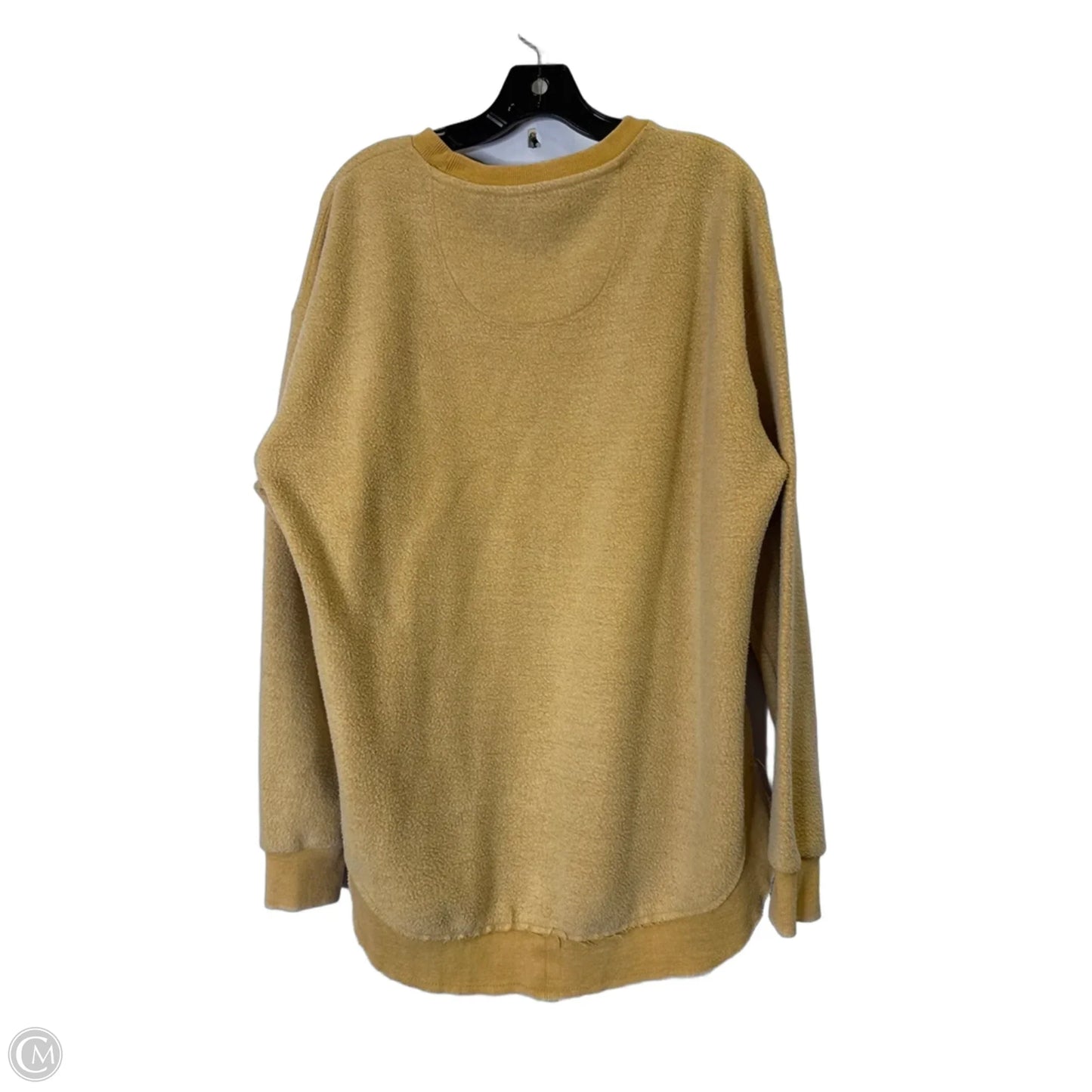 Sweatshirt Crewneck By Pressbox In Tan, Size: L