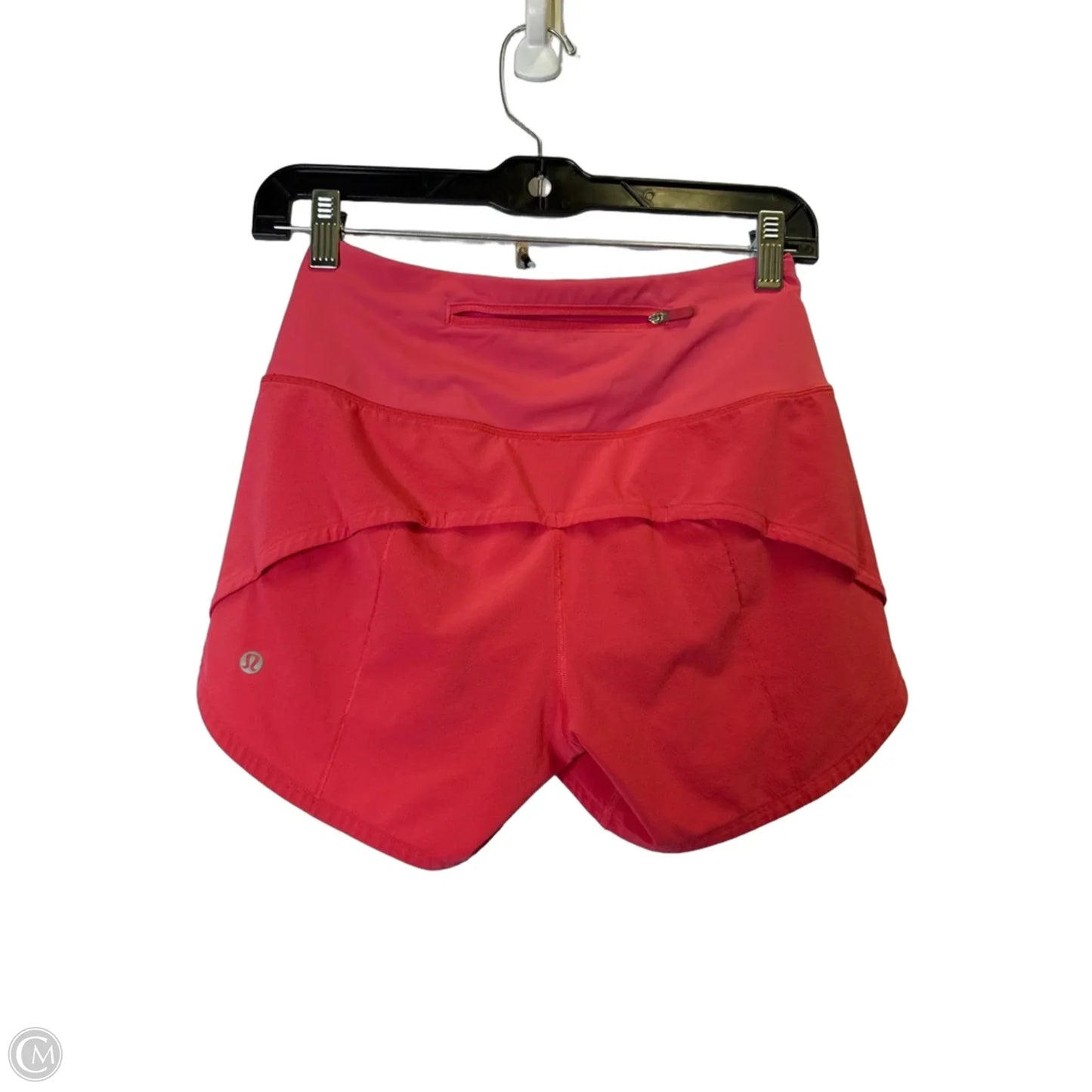 Athletic Shorts By Lululemon In Pink, Size: 2