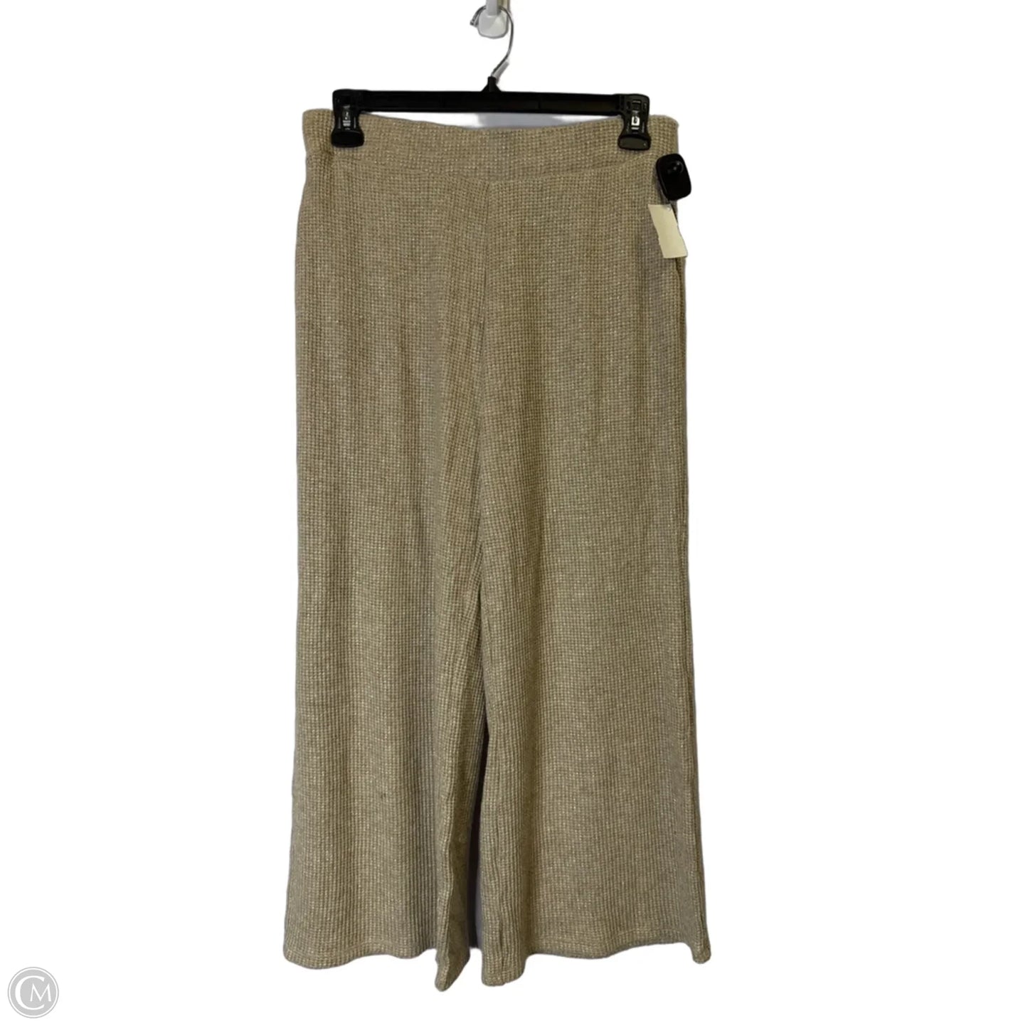 Pants Cropped By Express In Gold, Size: L