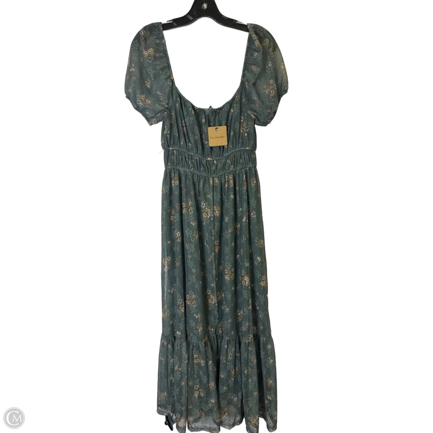 Dress Casual Maxi By Blu Pepper In Blue, Size: M