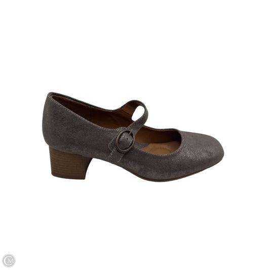 Shoes Heels Block By Sofft In Taupe, Size: 9