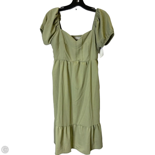 Dress Casual Short By Clothes Mentor In Green, Size: M