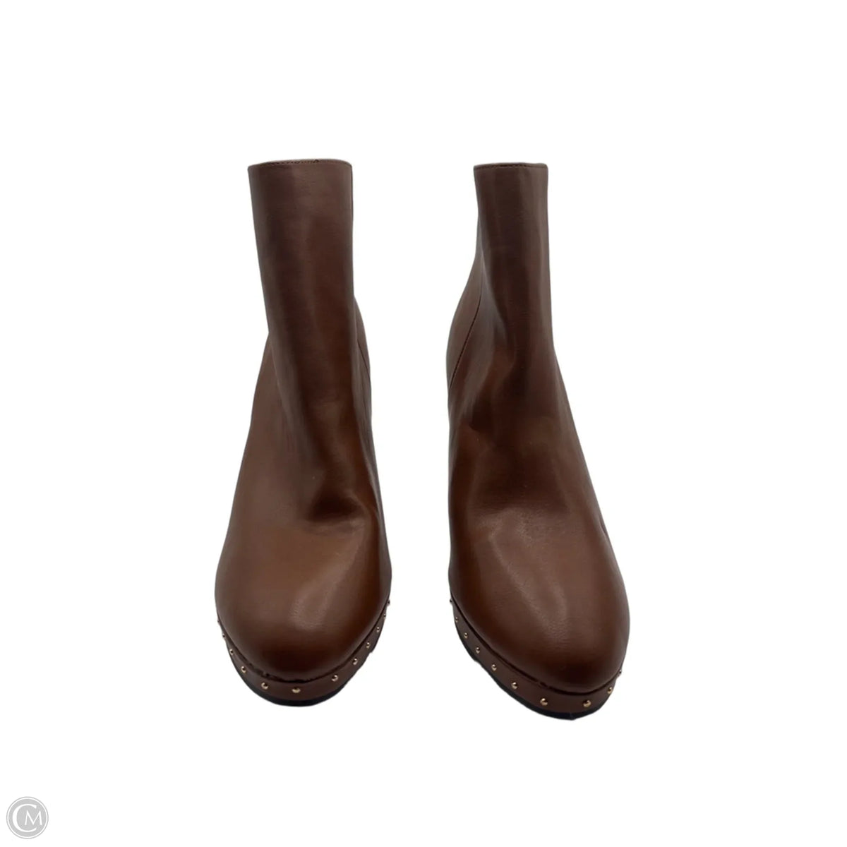 Boots Ankle Heels By Report In Brown, Size: 11