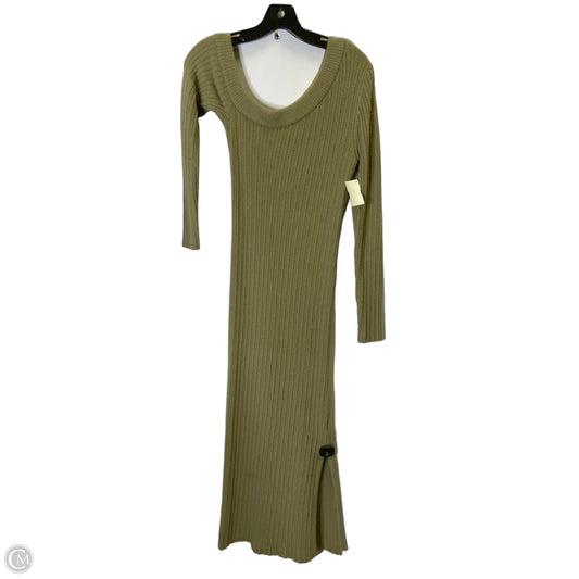 Dress Sweater By Express In Green, Size: M