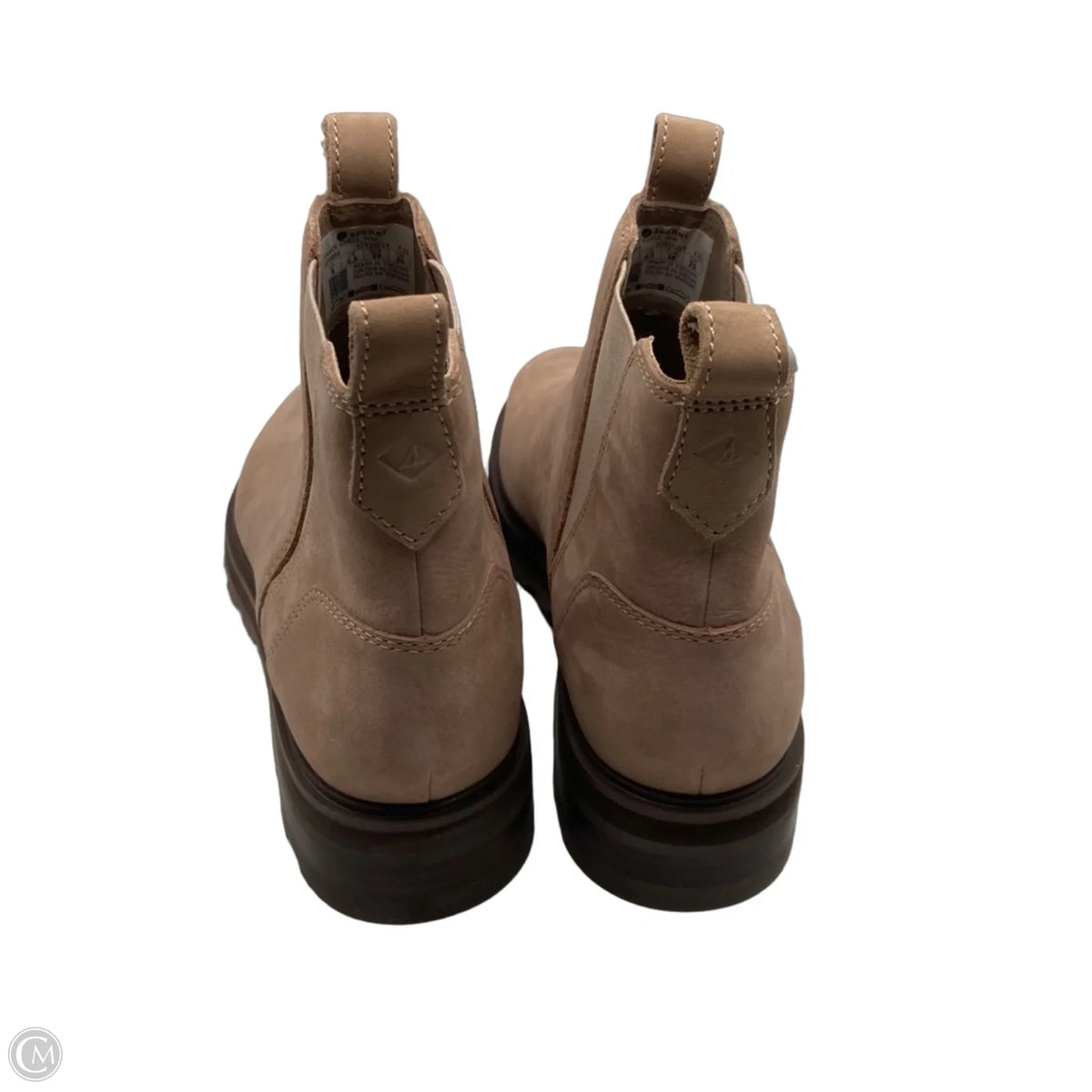 Boots Ankle Flats By Sperry In Tan, Size: 8