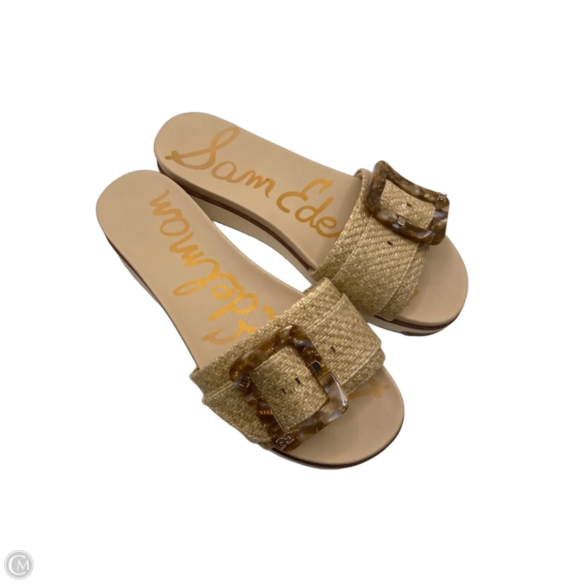 Sandals Flats By Sam Edelman In Cream, Size: 7