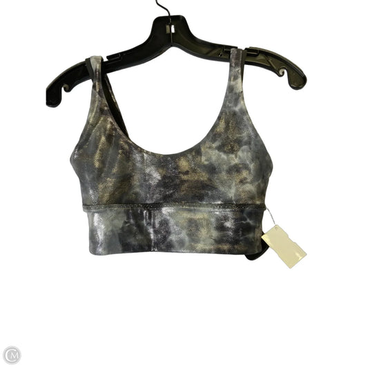 Athletic Bra By Lululemon In Silver, Size: 6