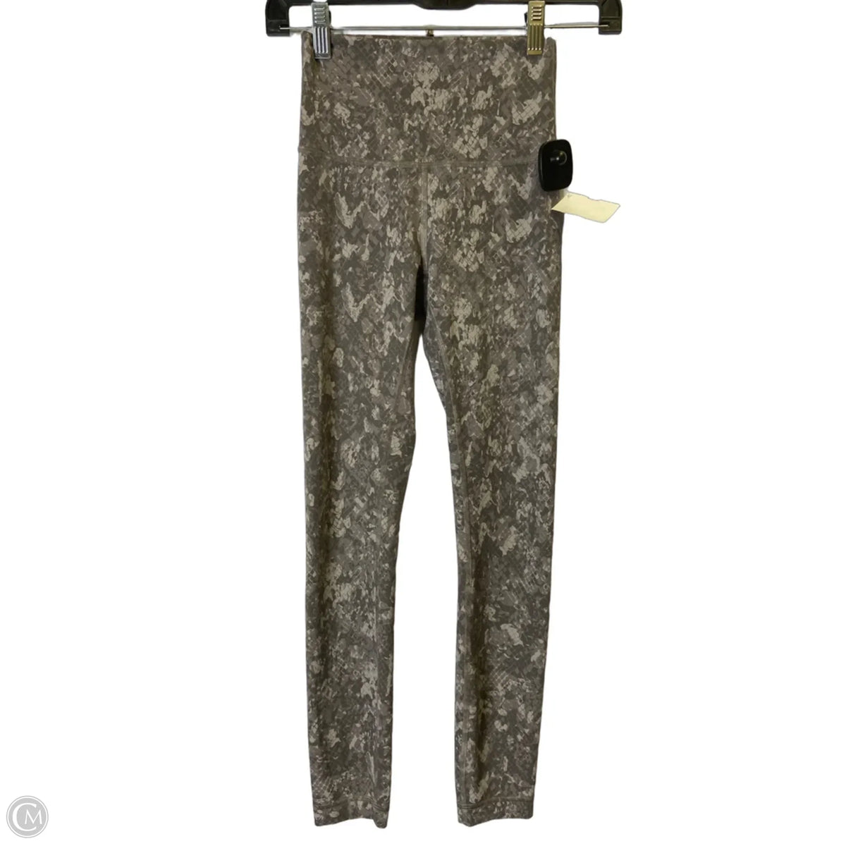 Athletic Leggings By Lululemon In Grey, Size: 2