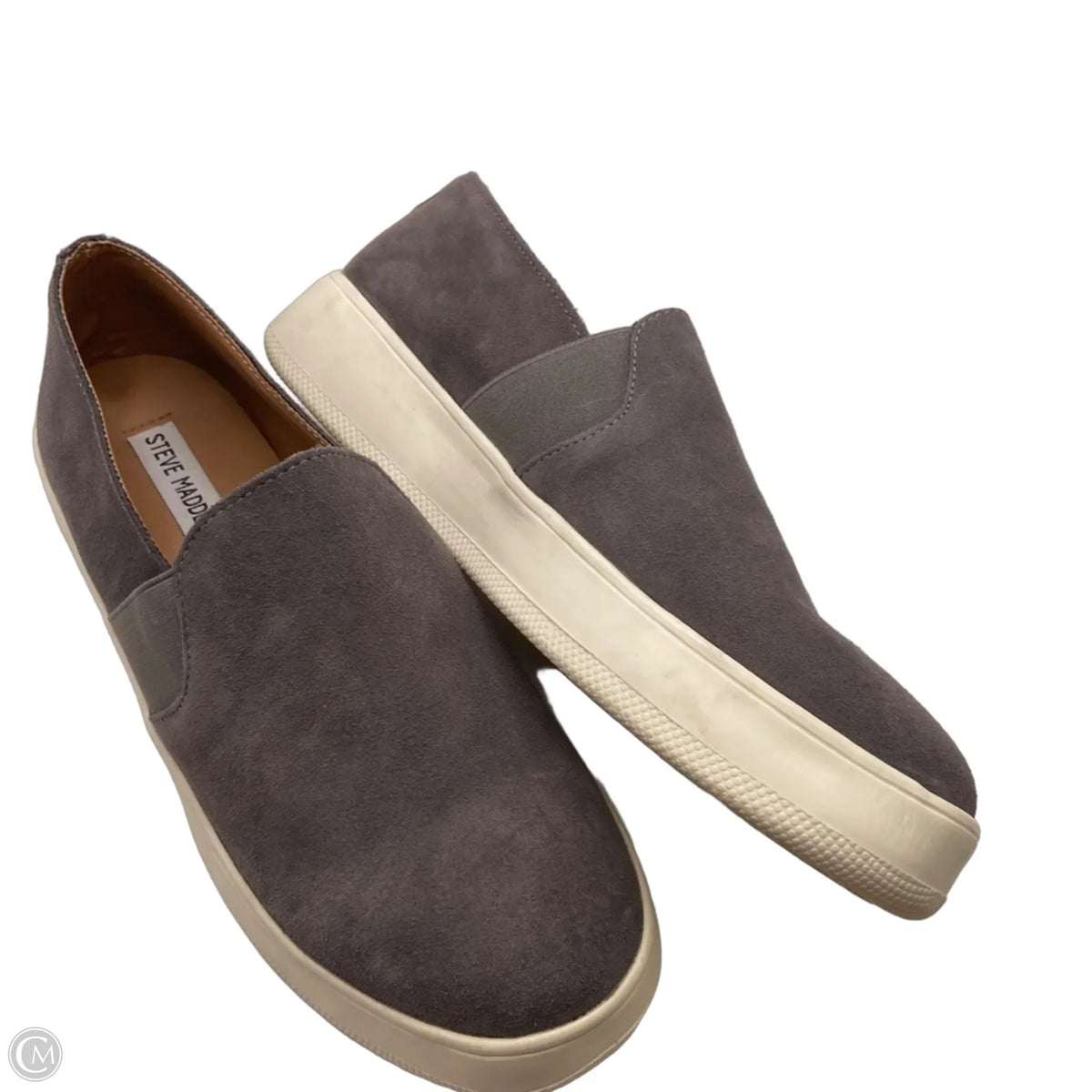 Shoes Flats By Steve Madden In Grey, Size: 10