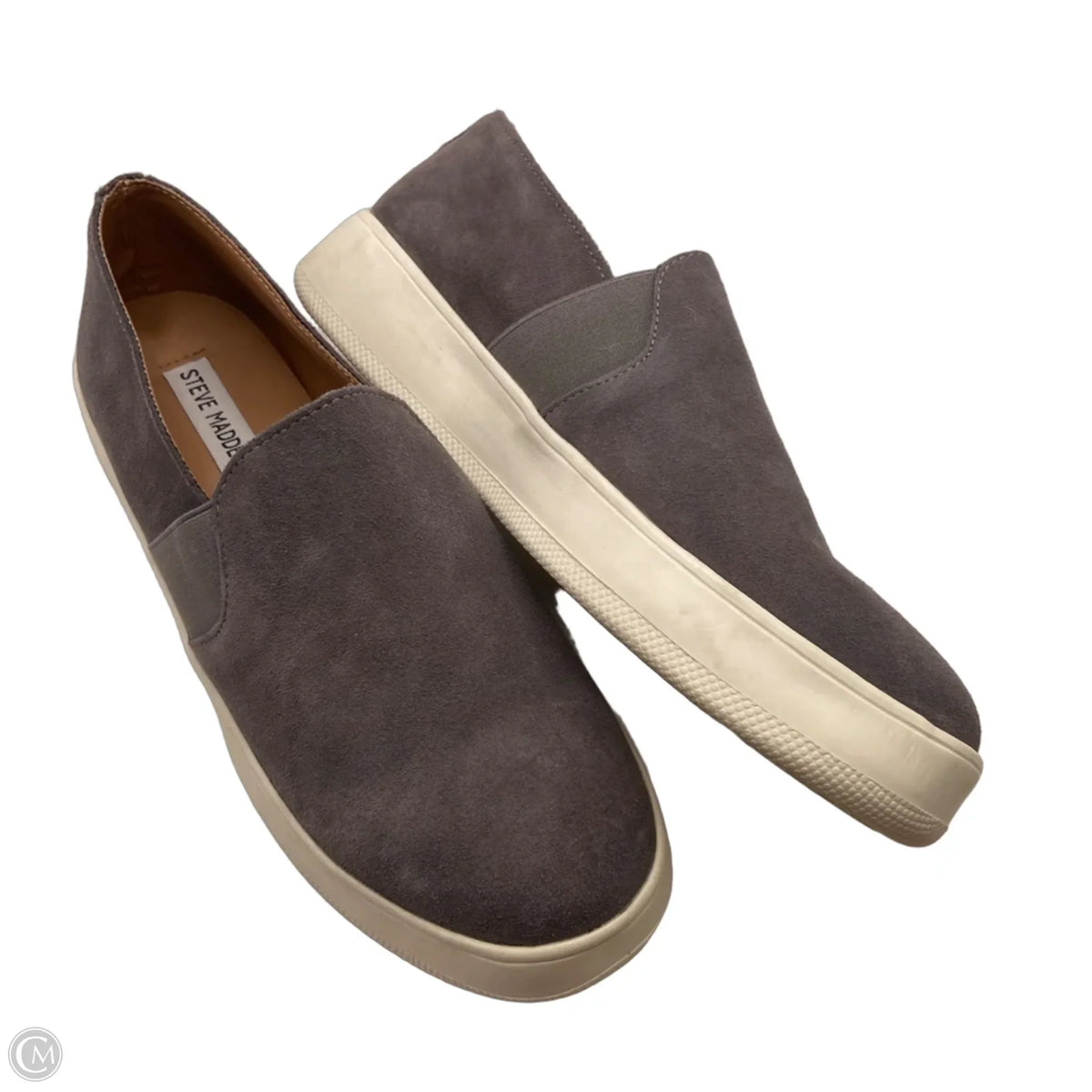 Shoes Flats By Steve Madden In Grey, Size: 10